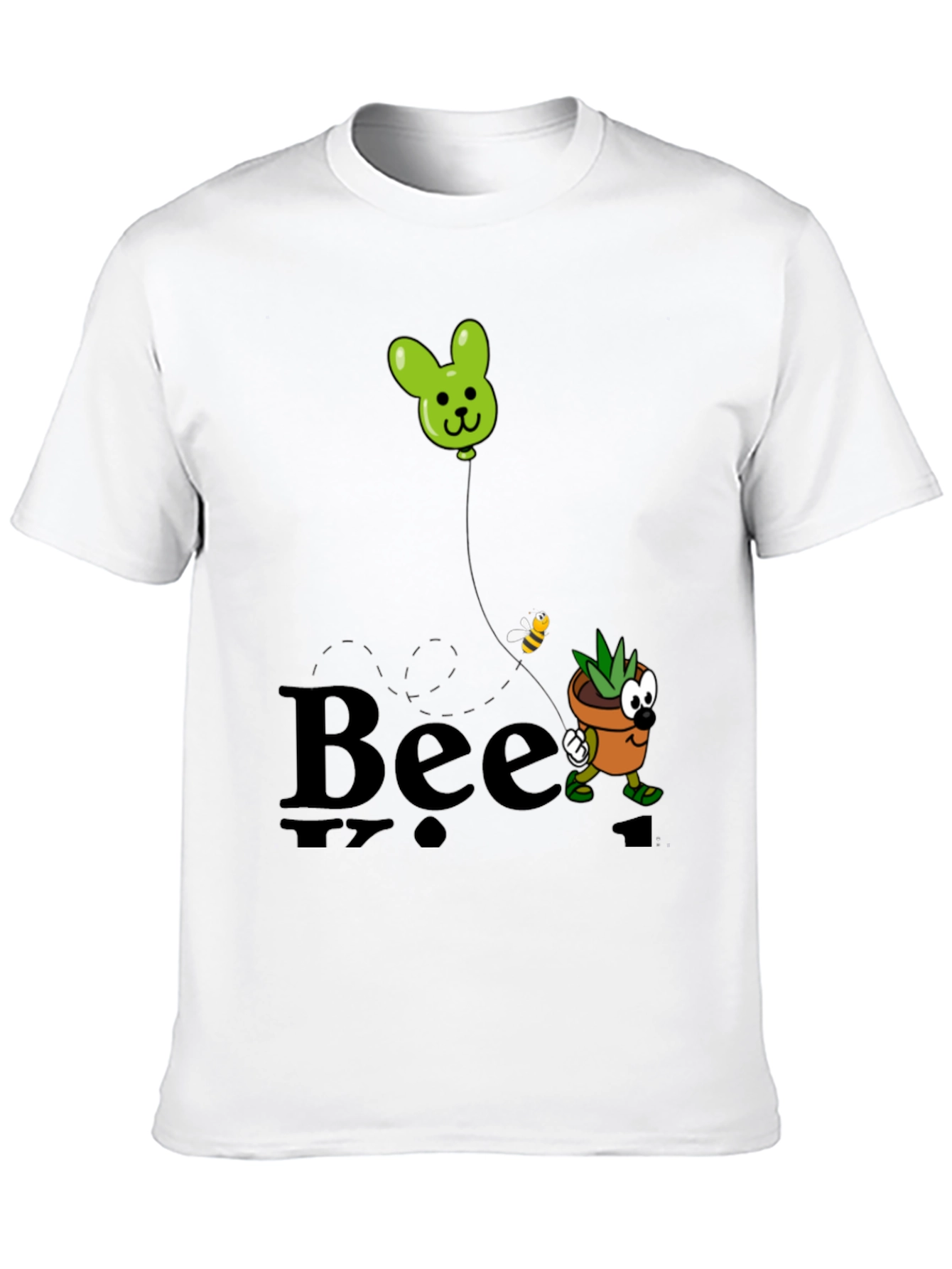 Bee Kind Funny Plant T-Shirt
