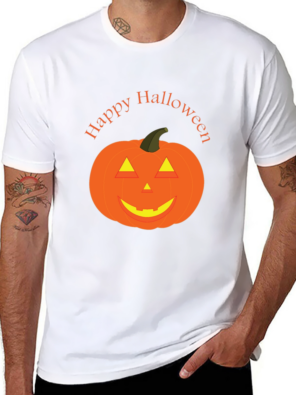 Happy Halloween Pumpkin Graphic Tee