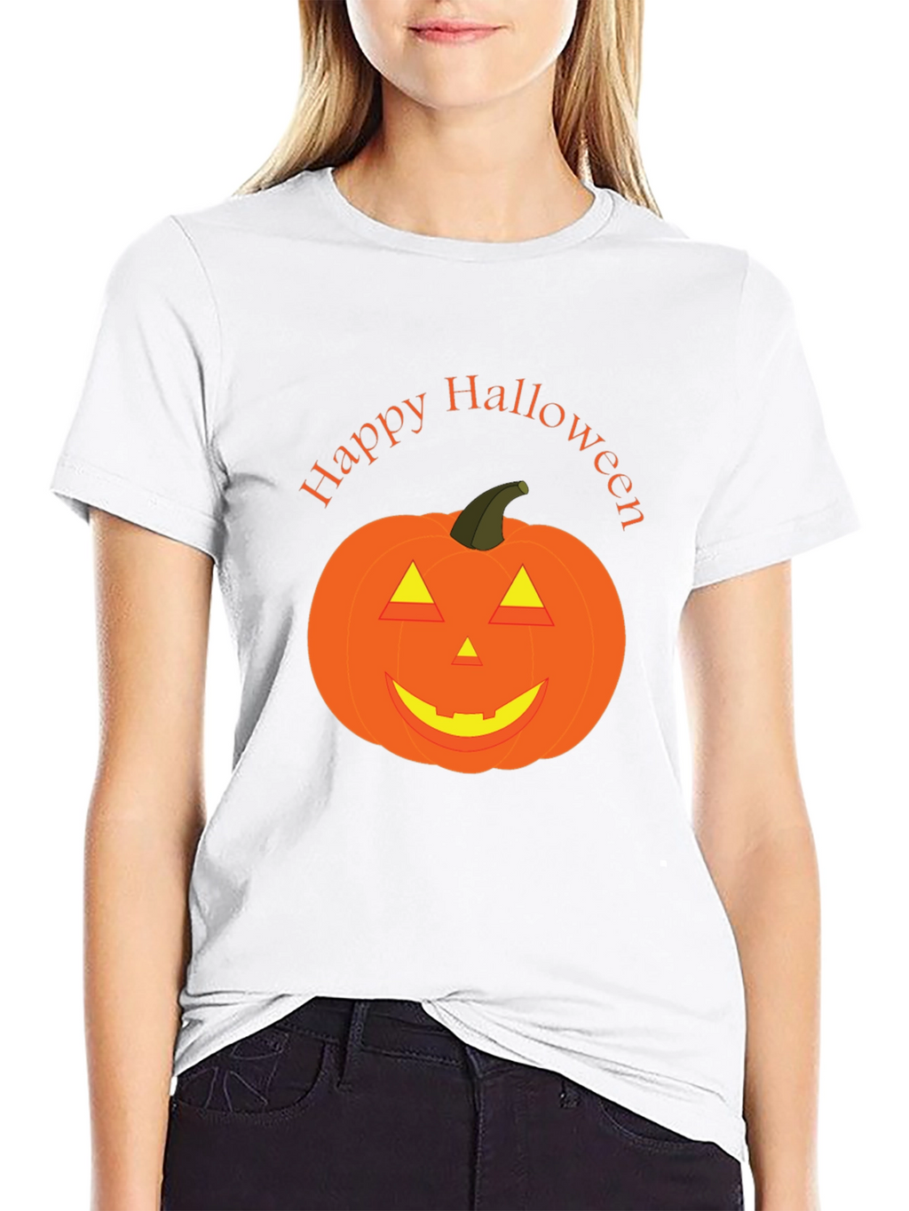 Happy Halloween Pumpkin Graphic Tee
