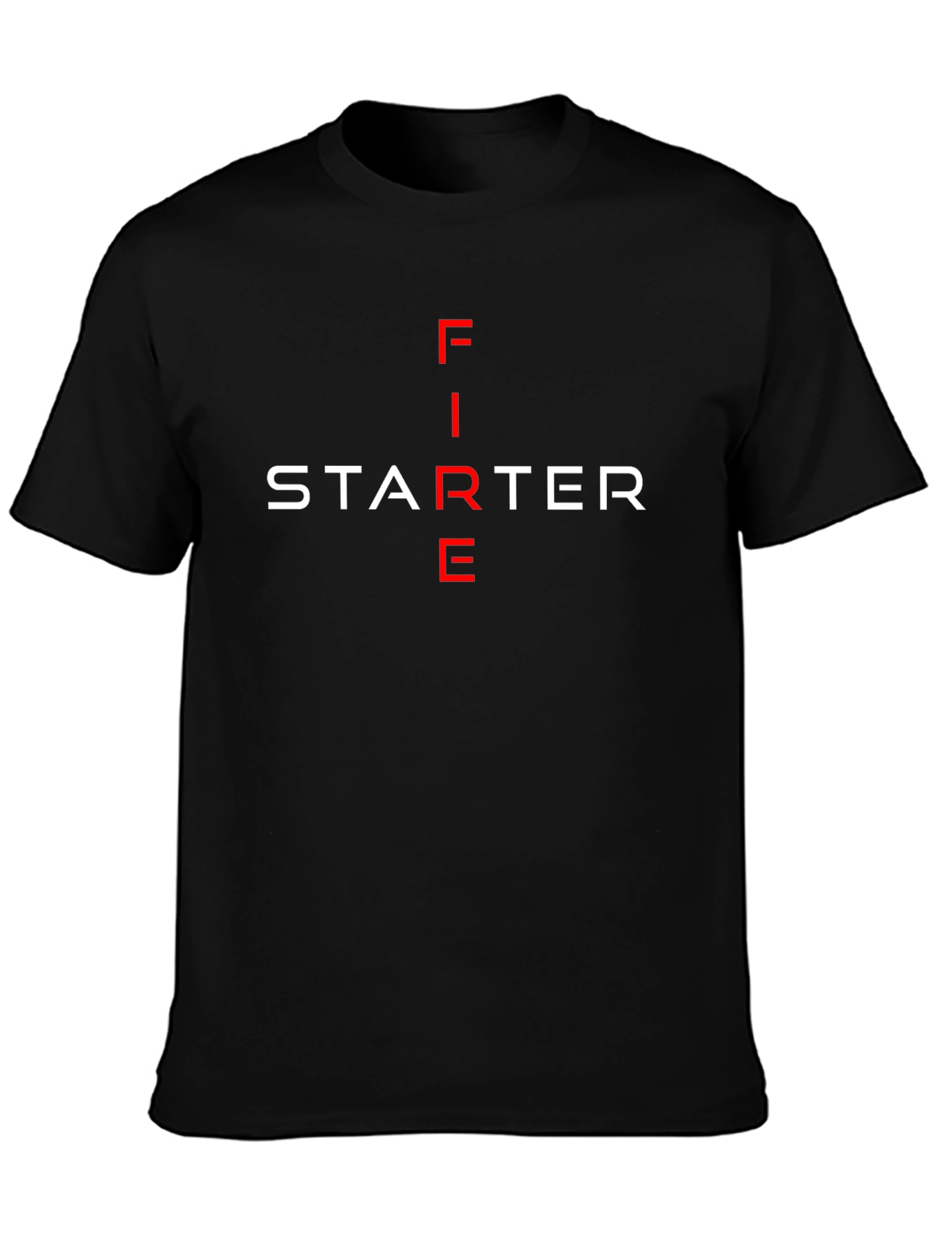 Fire Starter Graphic Tee - Black