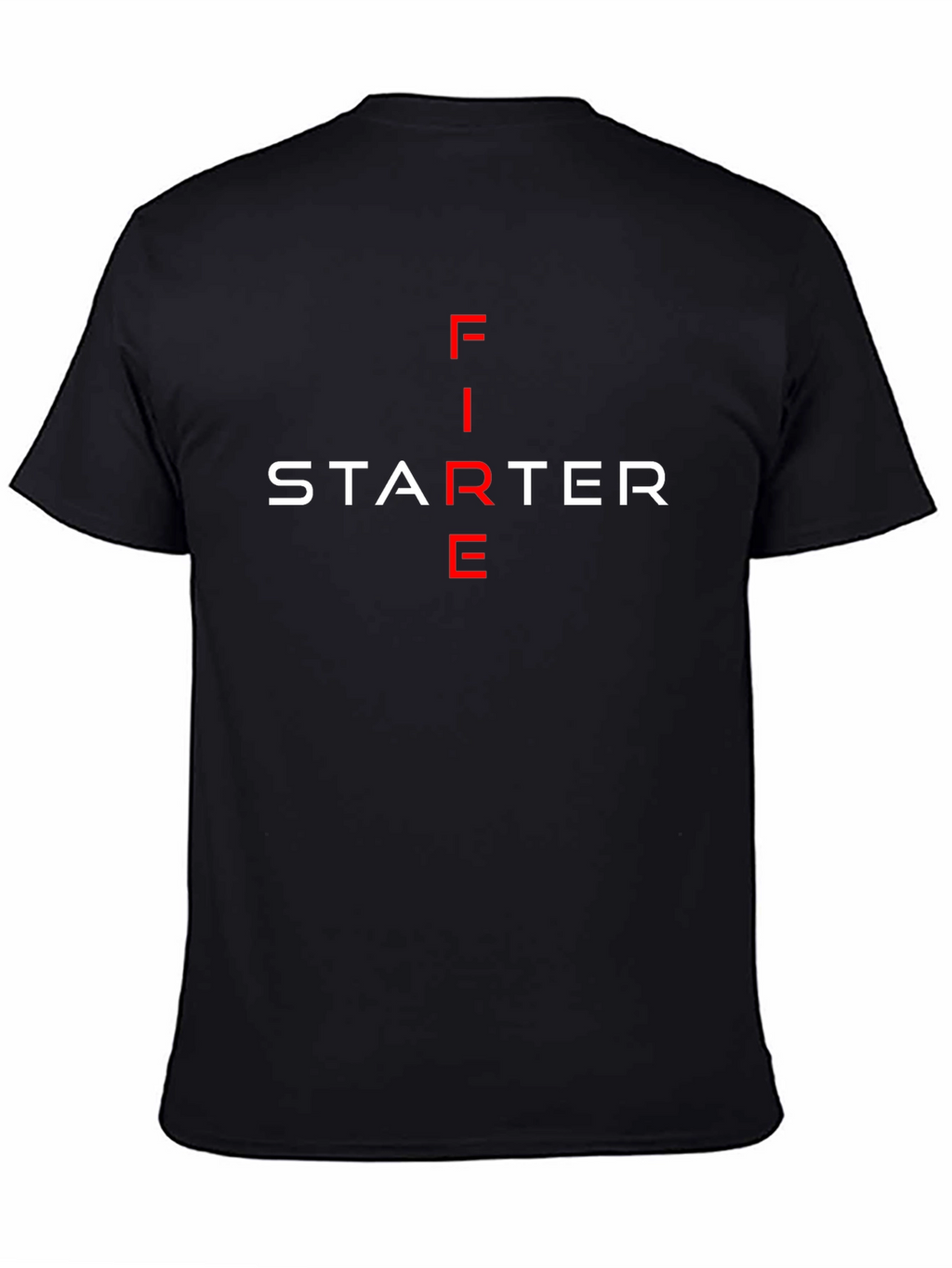 Fire Starter Graphic Tee - Black