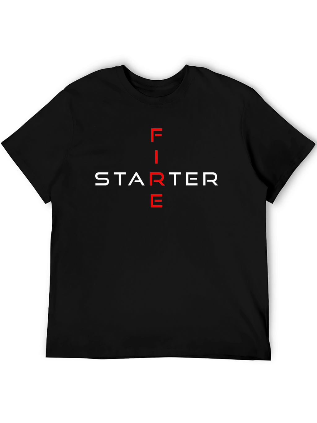 Fire Starter Graphic Tee - Black