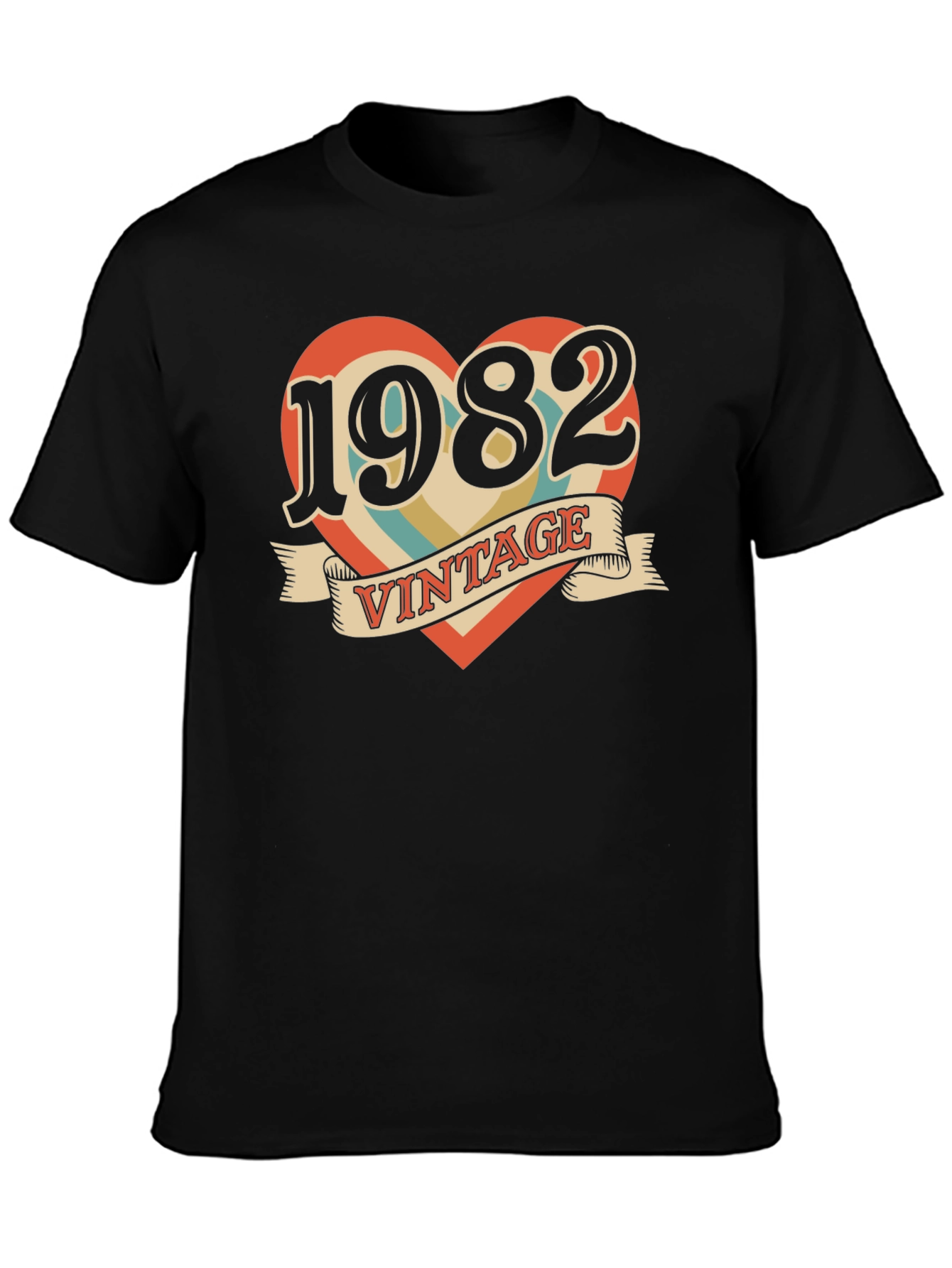 Vintage 1982 Heart T-Shirt