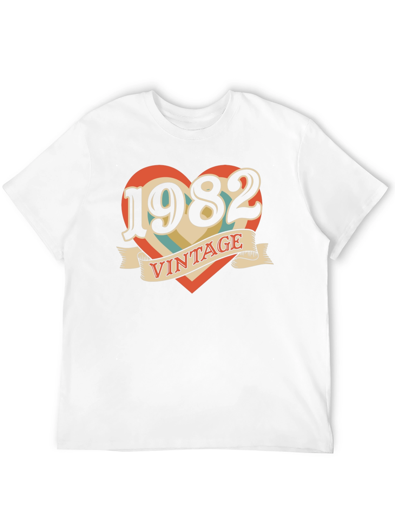 Vintage 1982 Heart T-Shirt