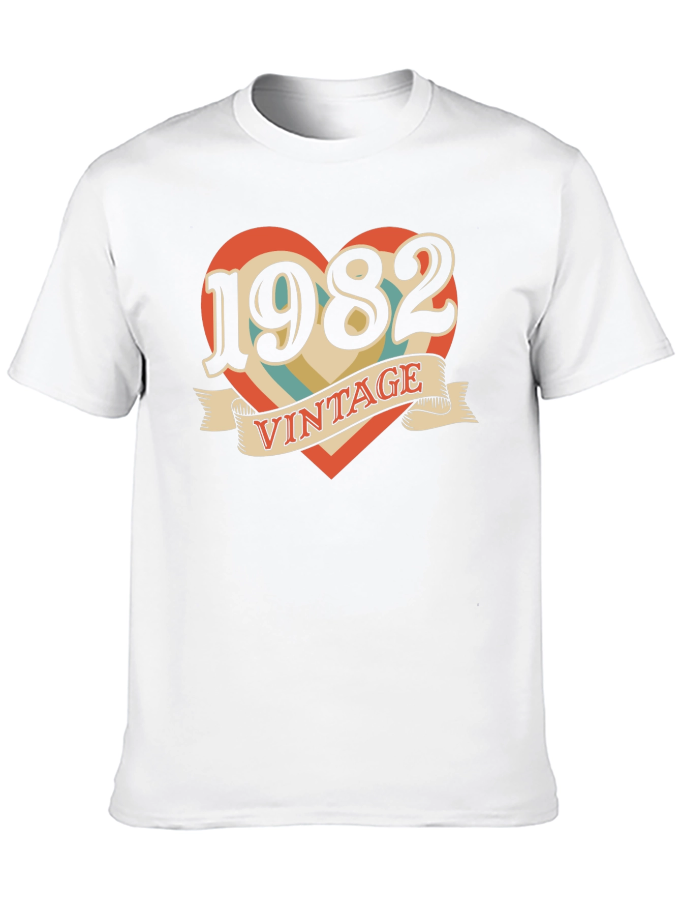 Vintage 1982 Heart T-Shirt