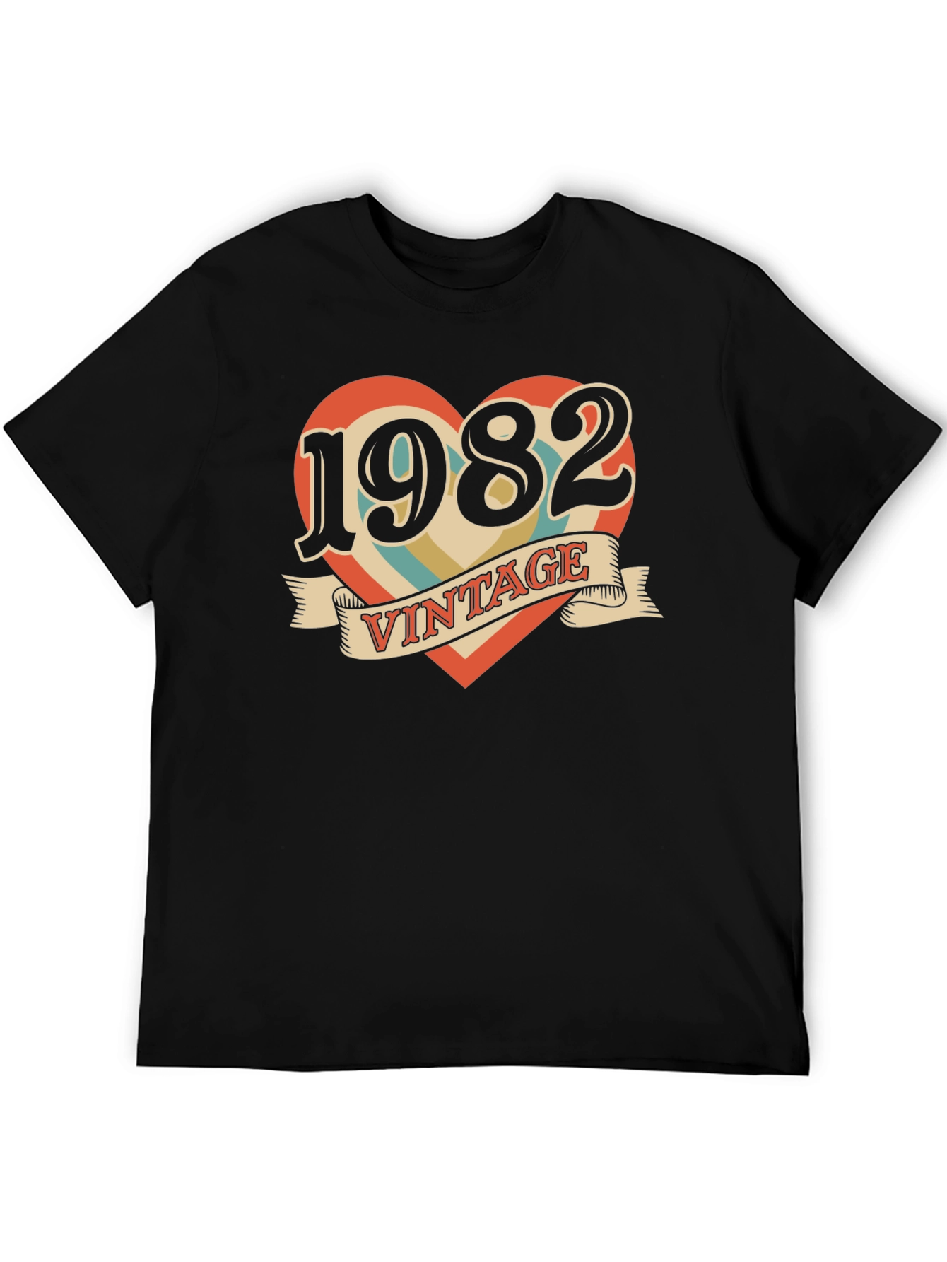 Vintage 1982 Heart T-Shirt