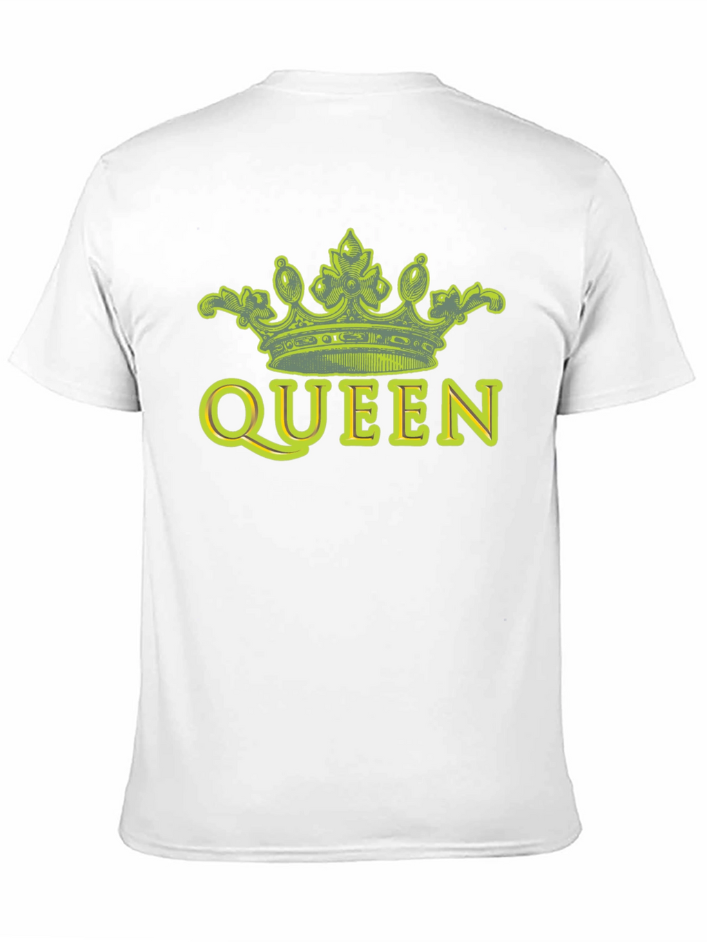 Queen Crown Graphic Tee - Black