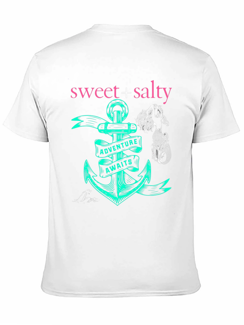 Sweet + Salty Anchor Adventure Awaits Graphic Tee