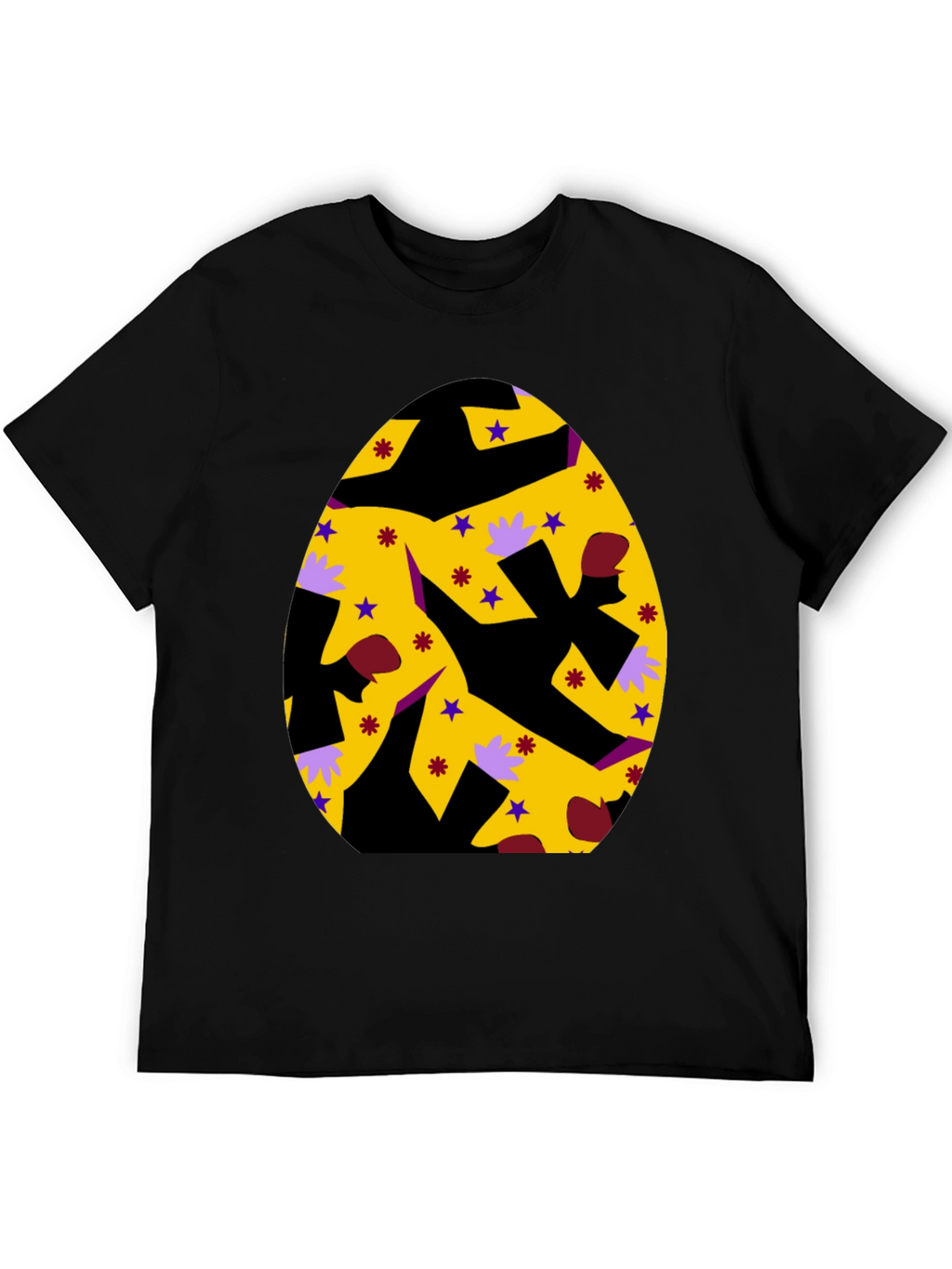 Easter Egg Graphic Tee - Fun Party Shirt
