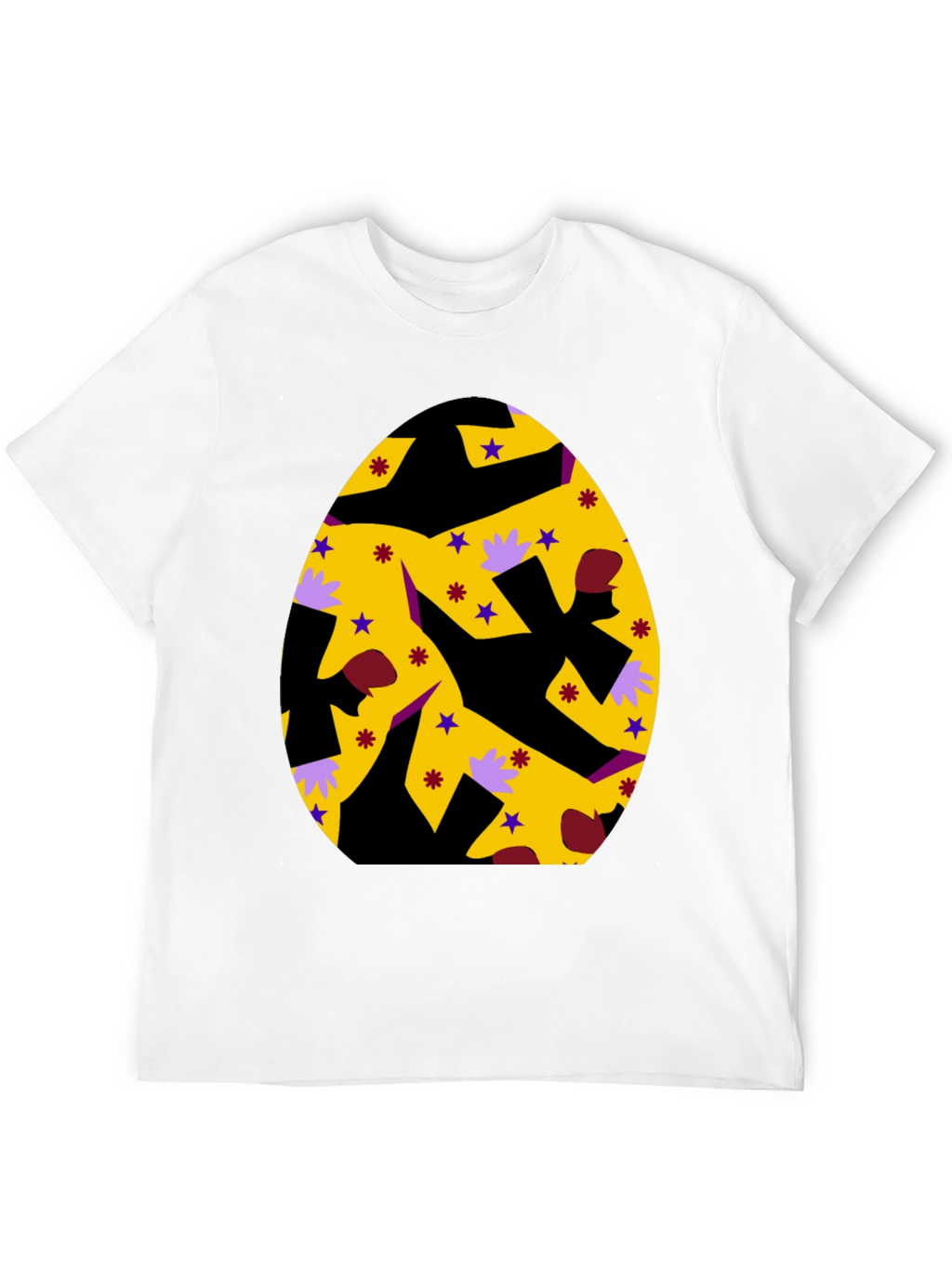Easter Egg Graphic Tee - Fun Party Shirt