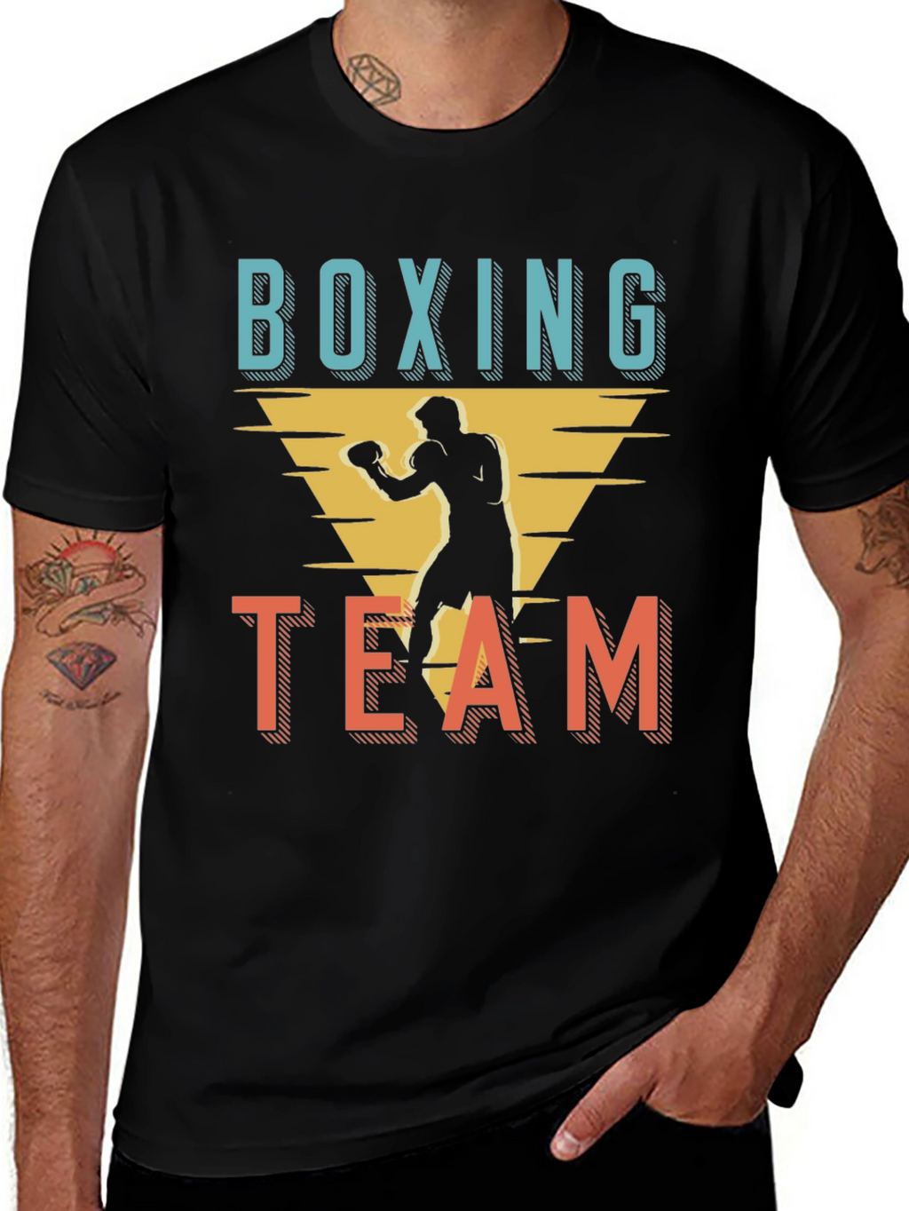 Boxing Team Graphic T-Shirt
