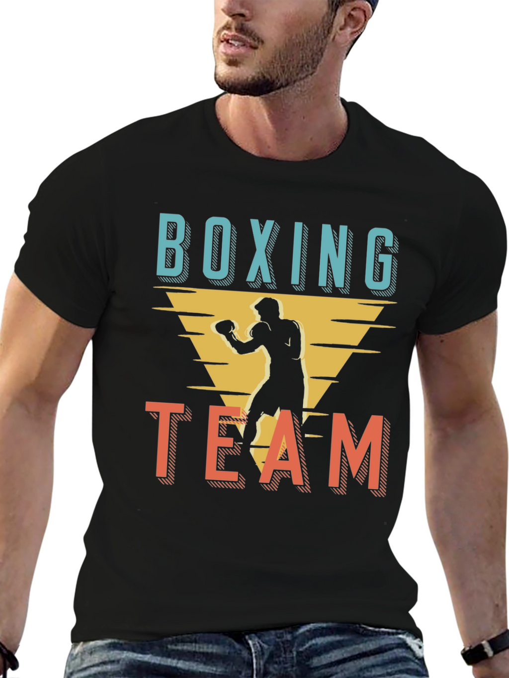 Boxing Team Graphic T-Shirt