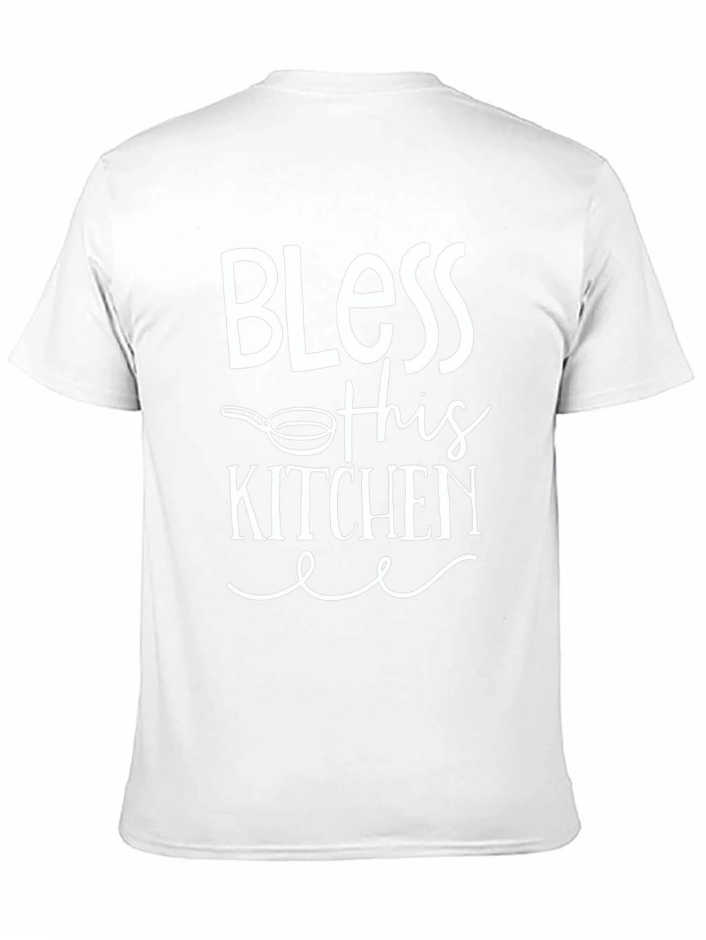 Bless This Kitchen Graphic Tee - Black