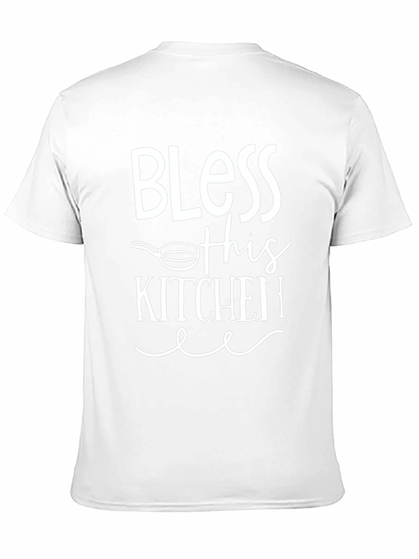 Bless This Kitchen Graphic Tee - Black