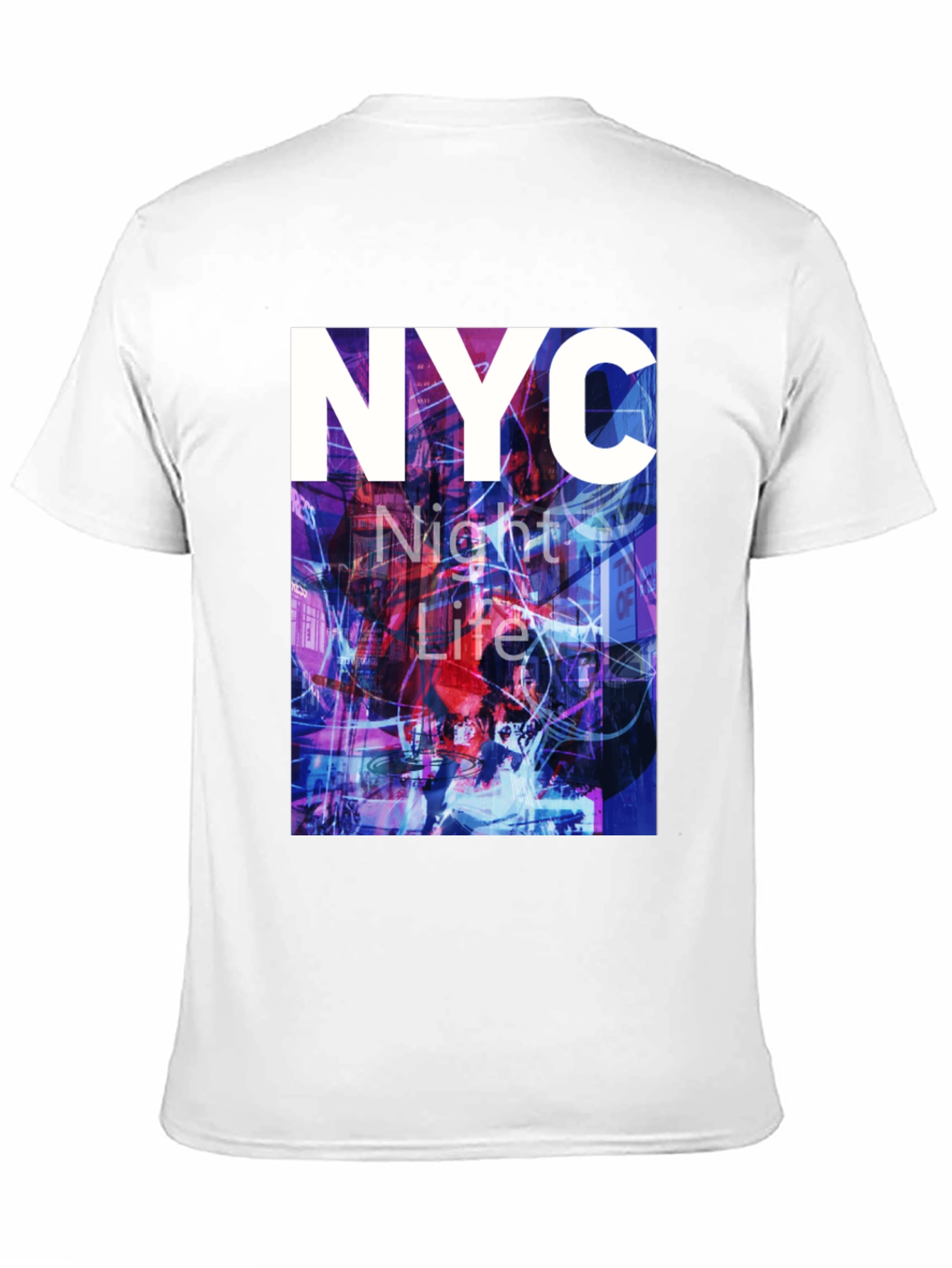 NYC Night Life Graphic Tee - Urban Style
