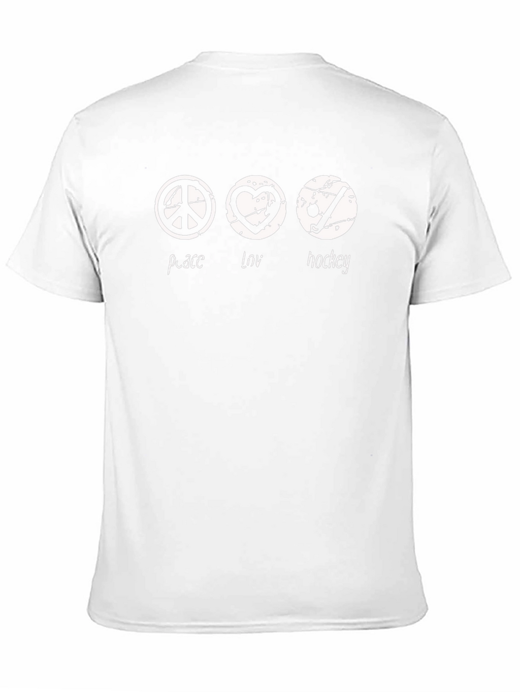 Peace Love Hockey T-Shirt