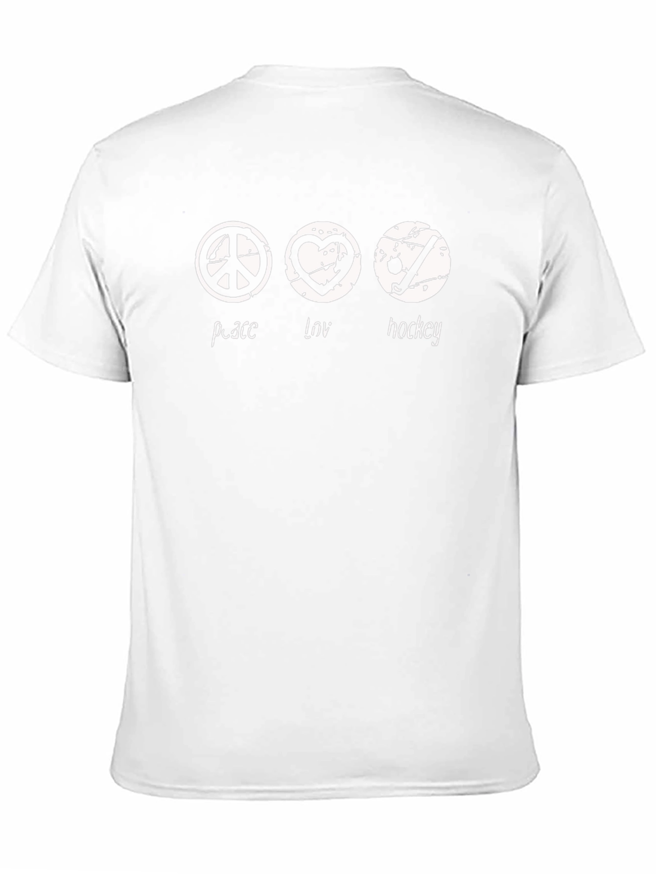 Peace Love Hockey T-Shirt