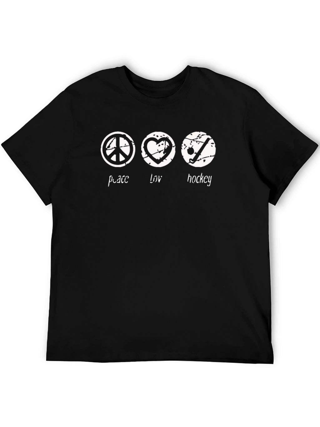 Peace Love Hockey T-Shirt