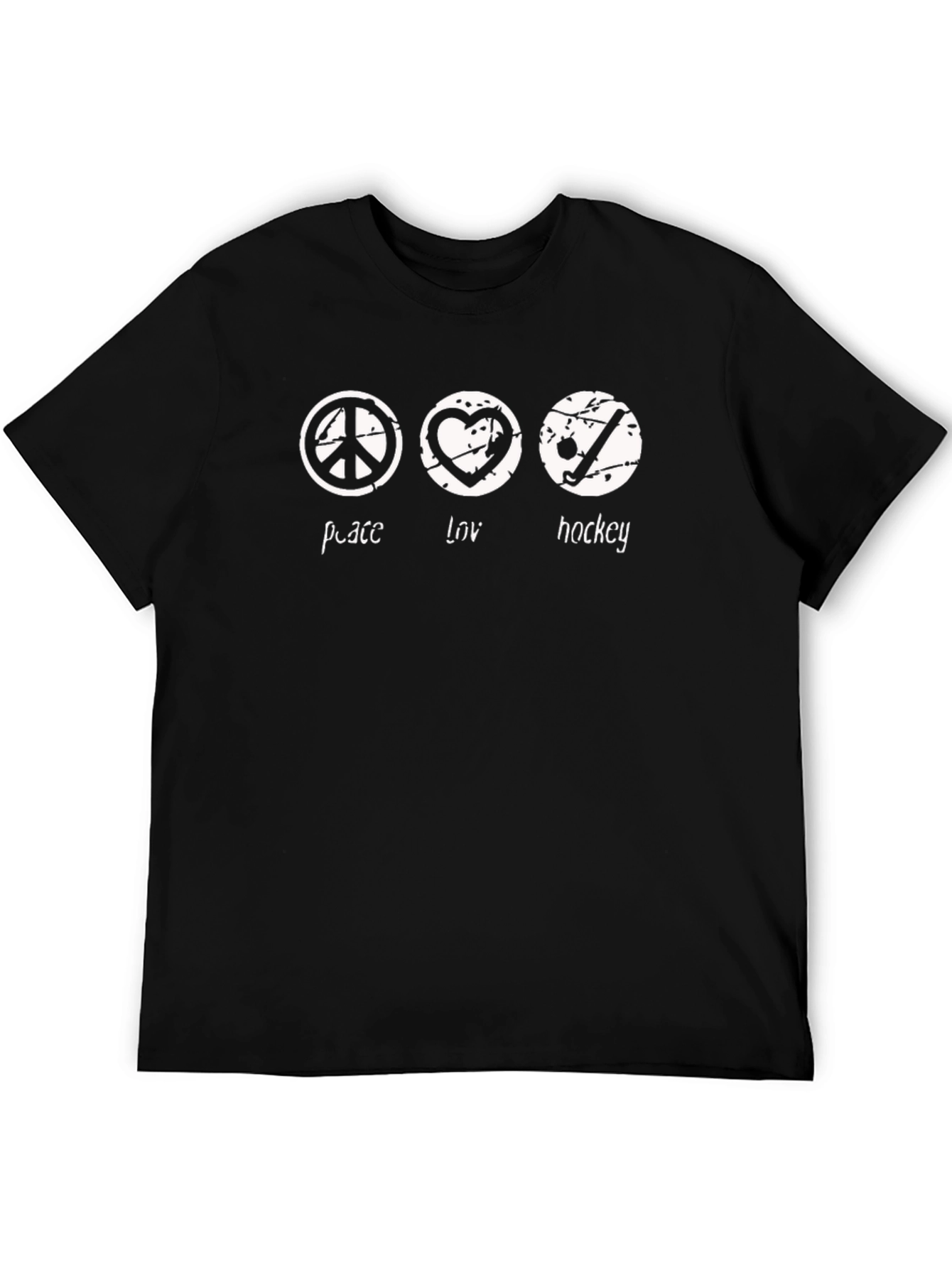 Peace Love Hockey T-Shirt