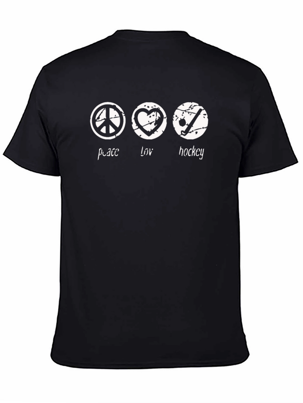 Peace Love Hockey T-Shirt