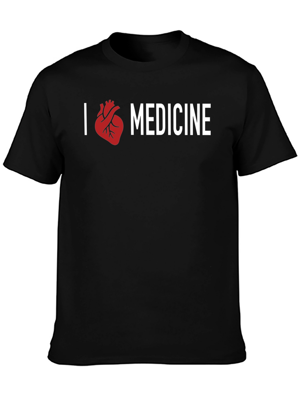 I Heart Medicine Graphic Tee - Black