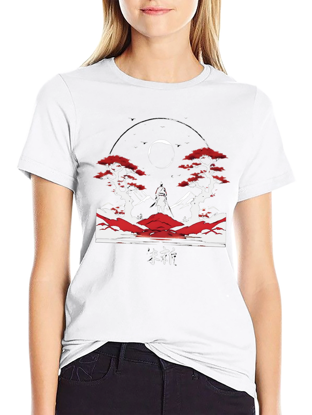 Samurai Graphic T-Shirt - Artistic Design