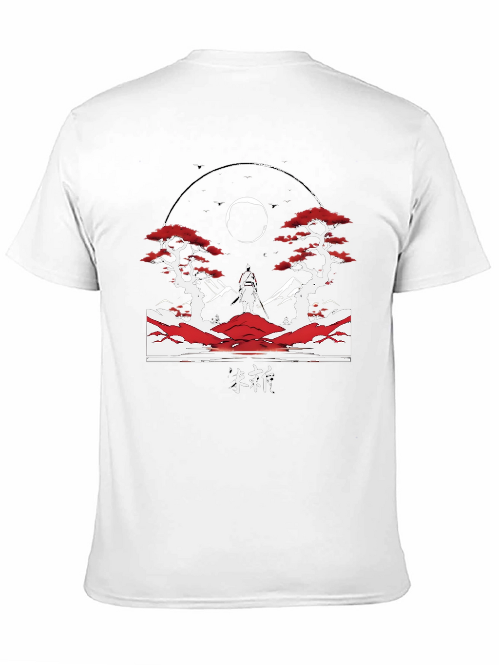 Samurai Graphic T-Shirt - Artistic Design