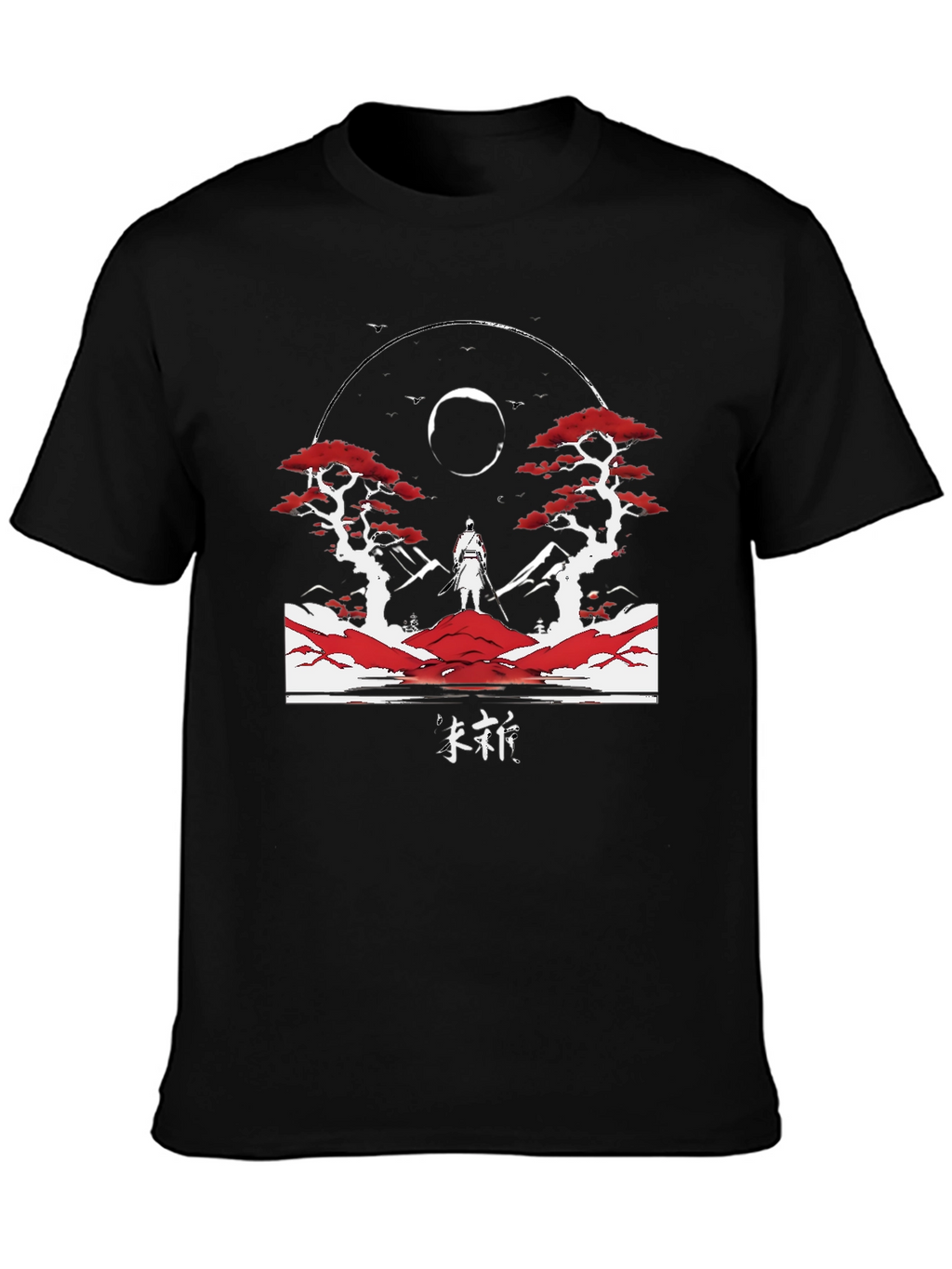 Samurai Graphic T-Shirt - Artistic Design