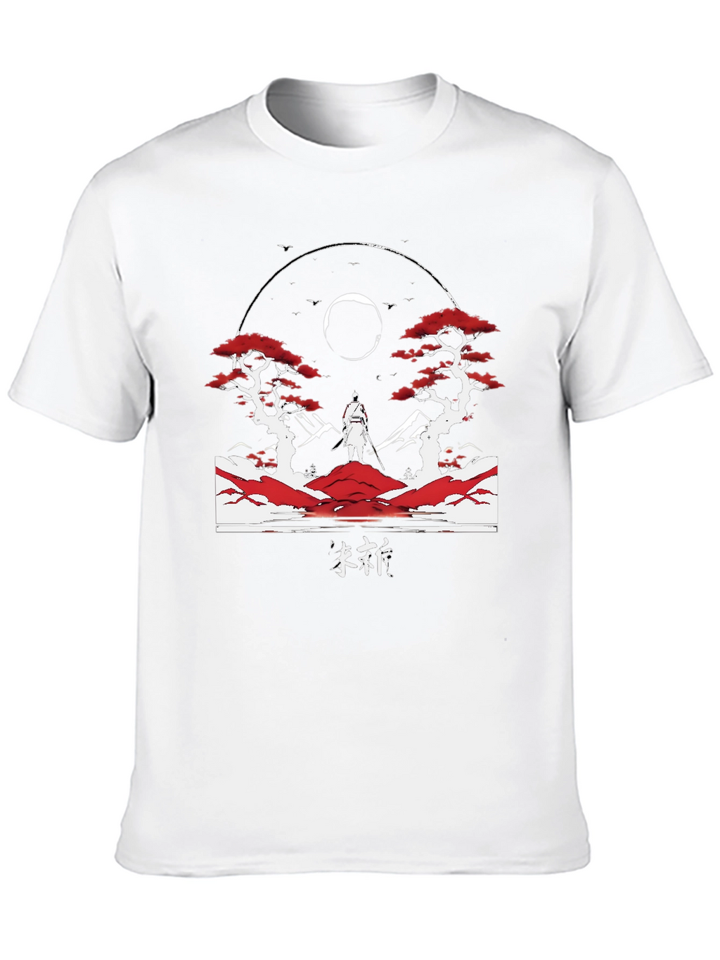 Samurai Graphic T-Shirt - Artistic Design