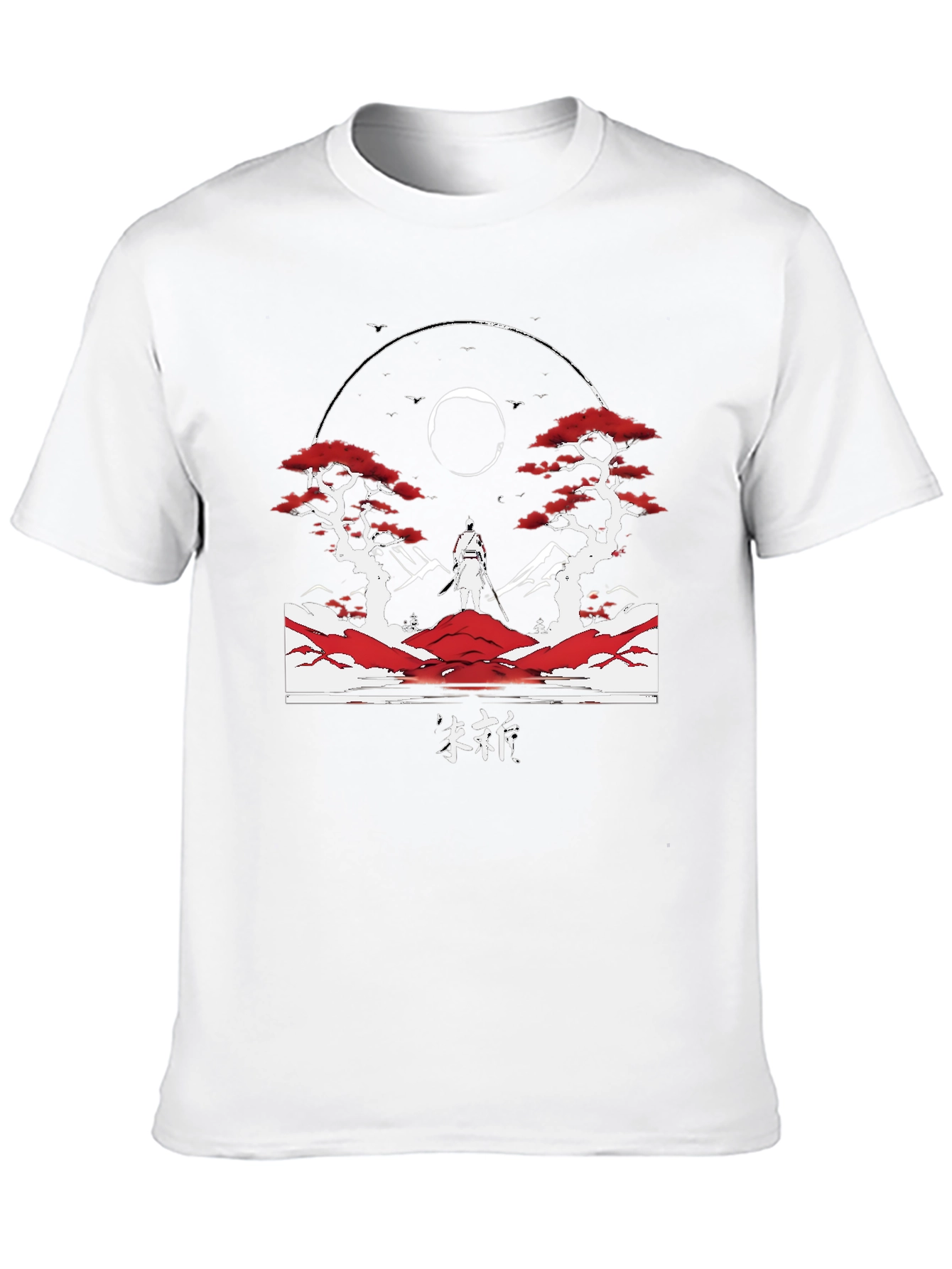 Samurai Graphic T-Shirt - Artistic Design