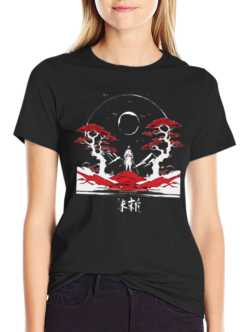 Samurai Graphic T-Shirt - Artistic Design