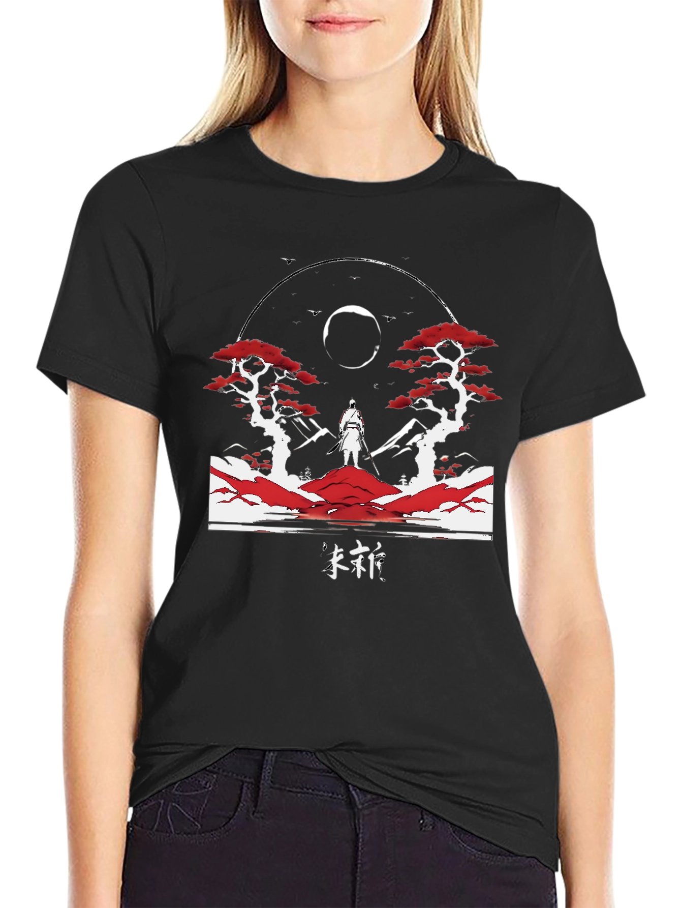 Samurai Graphic T-Shirt - Artistic Design