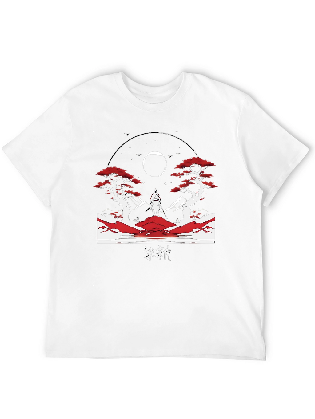 Samurai Graphic T-Shirt - Artistic Design