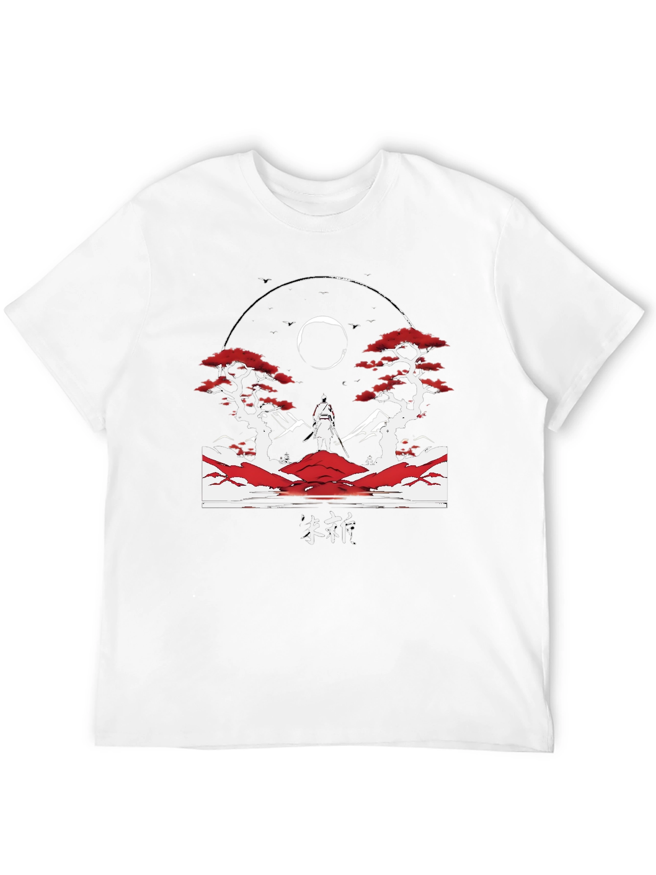 Samurai Graphic T-Shirt - Artistic Design