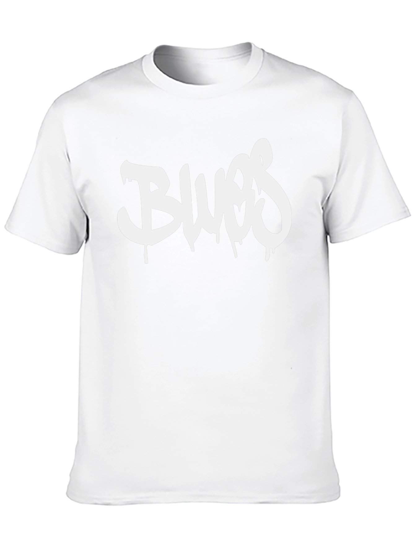 Black Blues Graphic T-Shirt - Casual Style