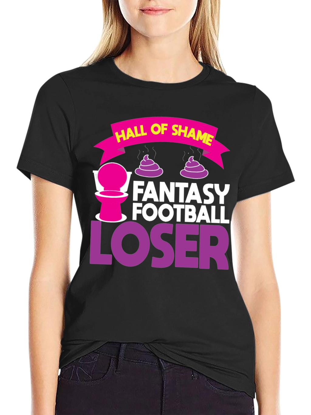 Fantasy Football Loser T-Shirt Hall of Shame