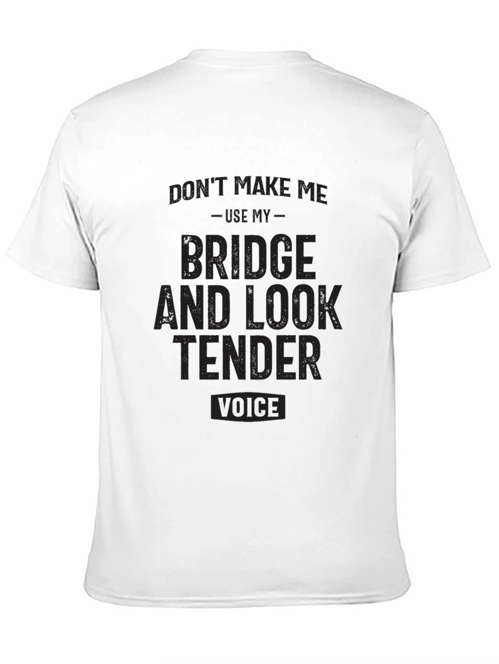 Bridge and Look Tender Voice Black T-Shirt