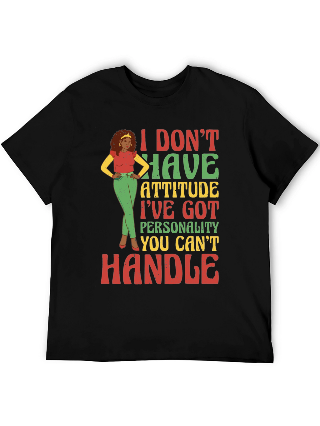 Attitude Personality Graphic Tee