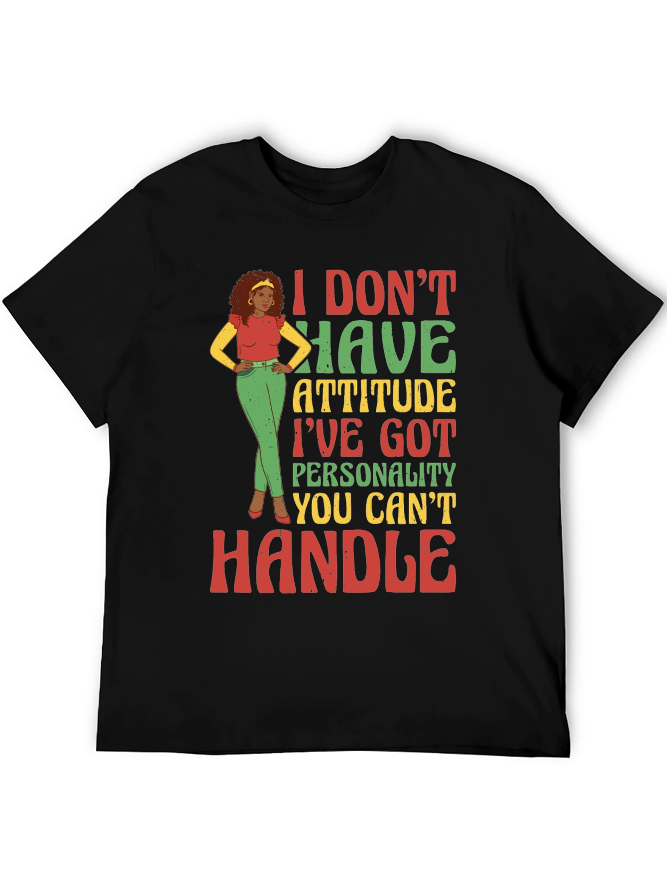 Attitude Personality Graphic Tee