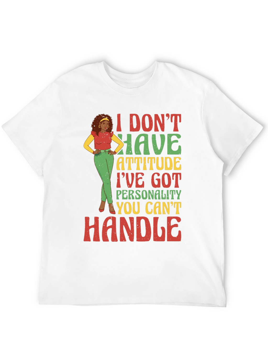 Attitude Personality Graphic Tee