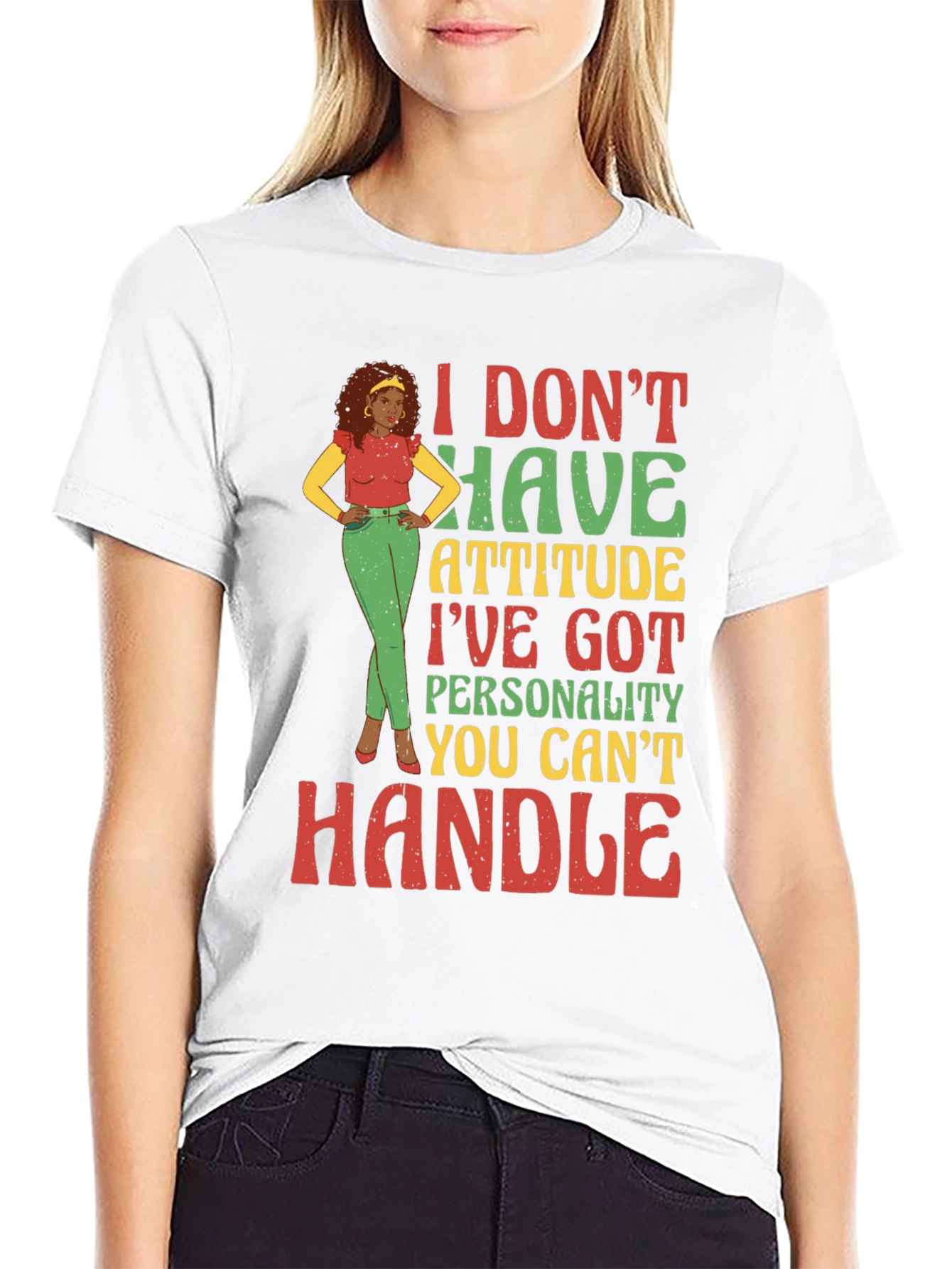 Attitude Personality Graphic Tee