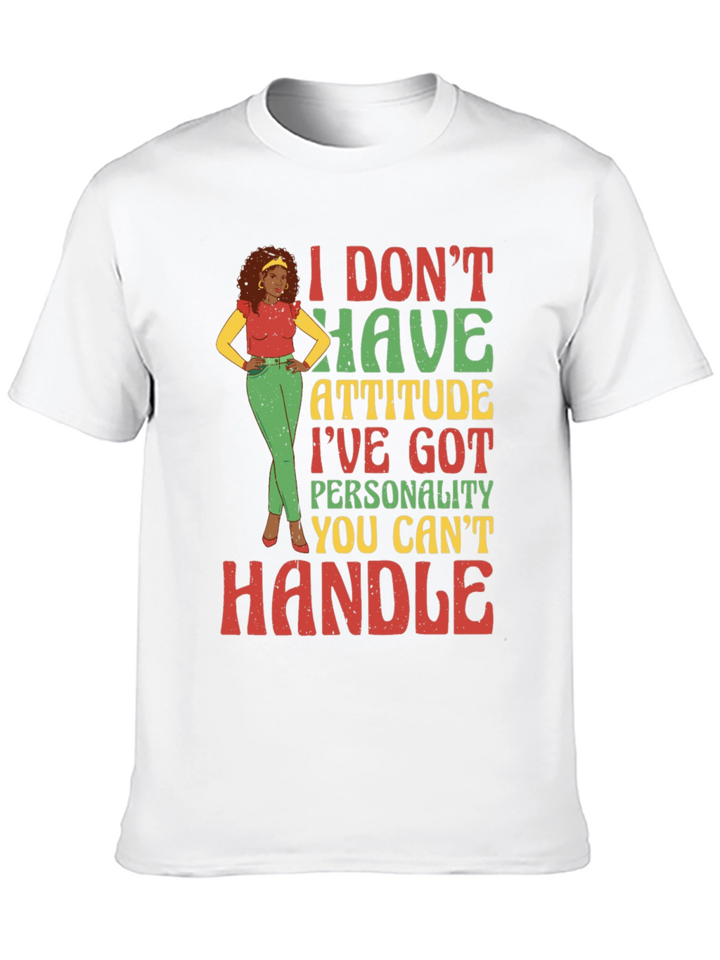 Attitude Personality Graphic Tee