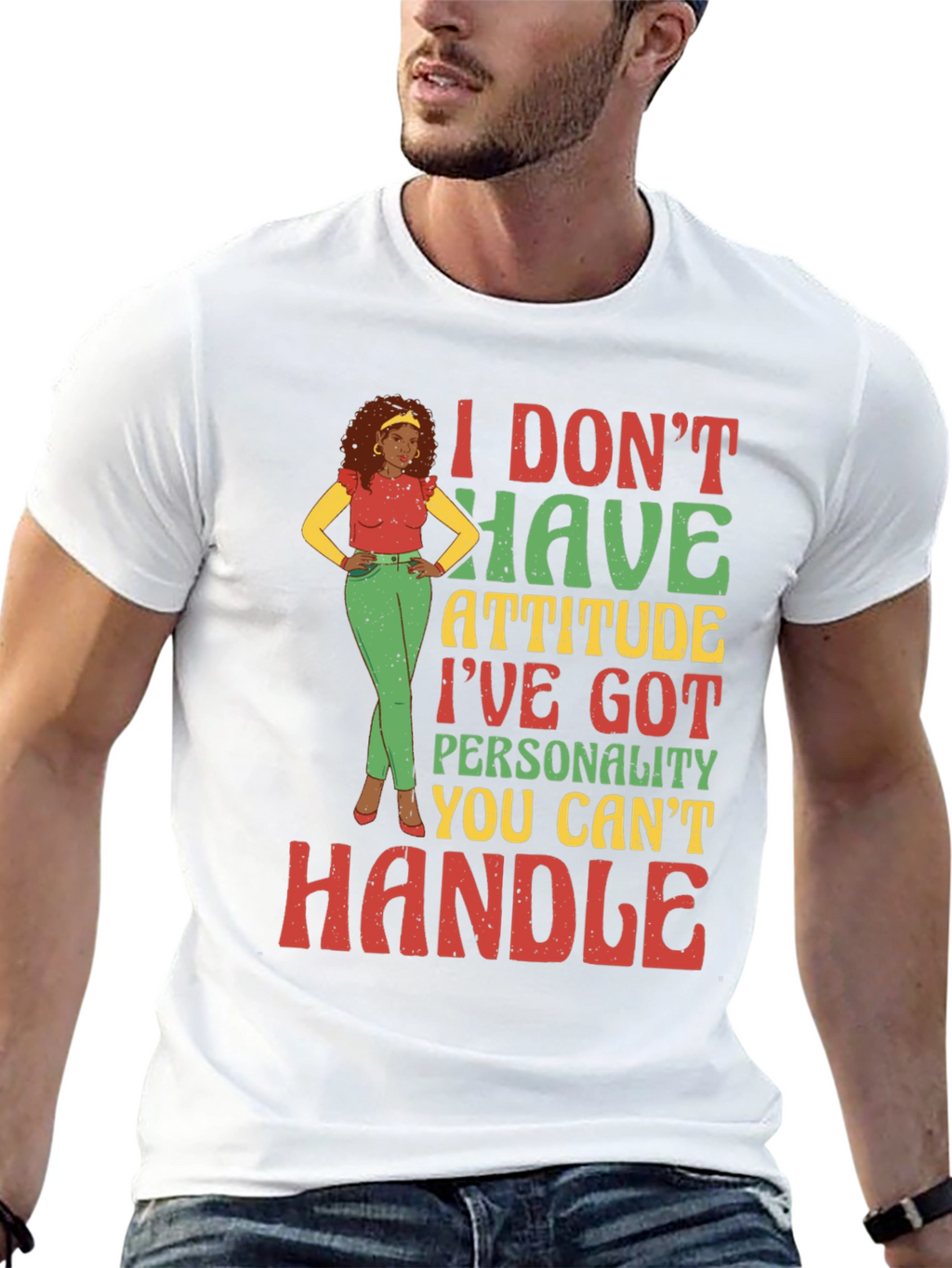 Attitude Personality Graphic Tee