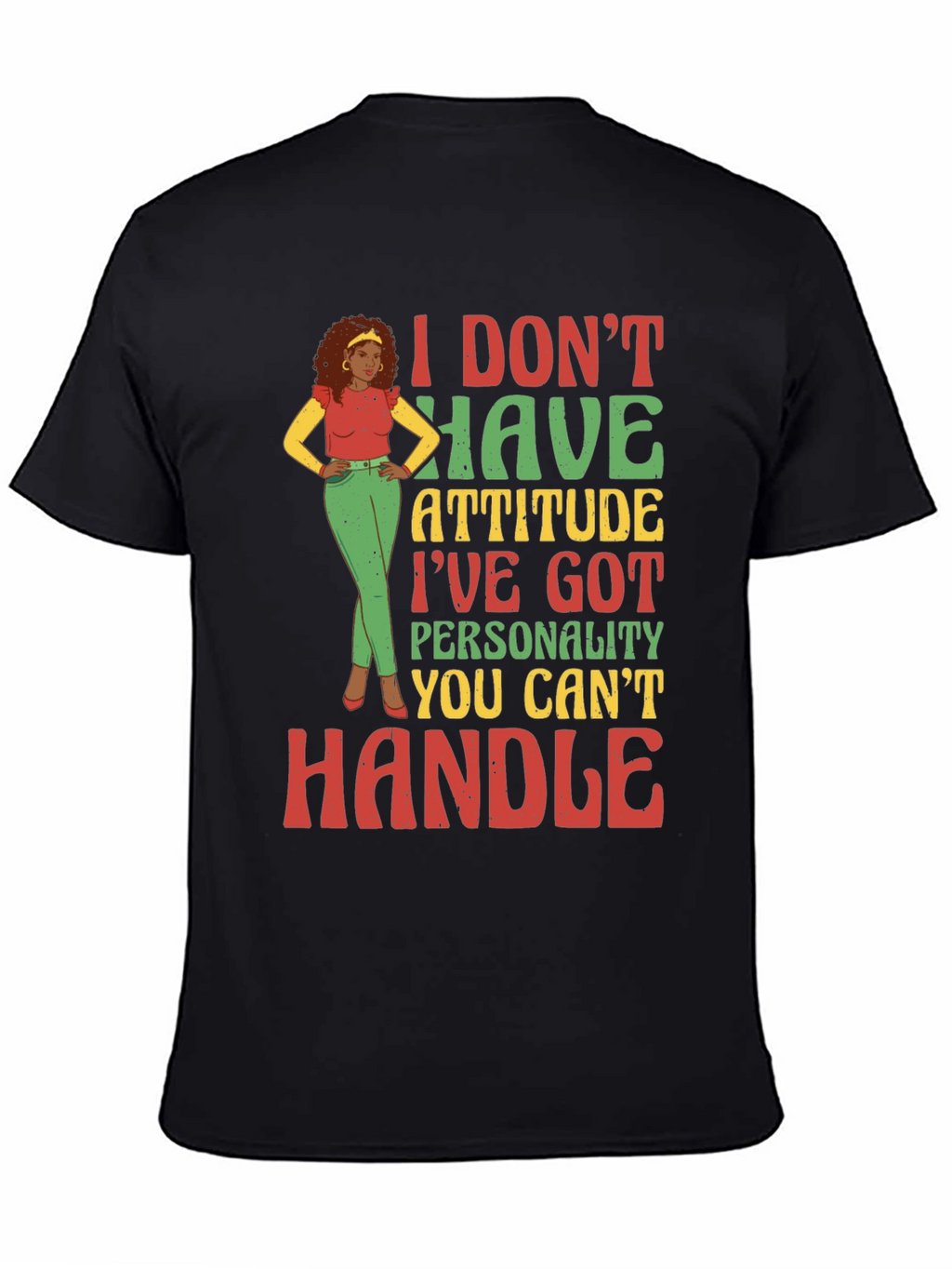 Attitude Personality Graphic Tee