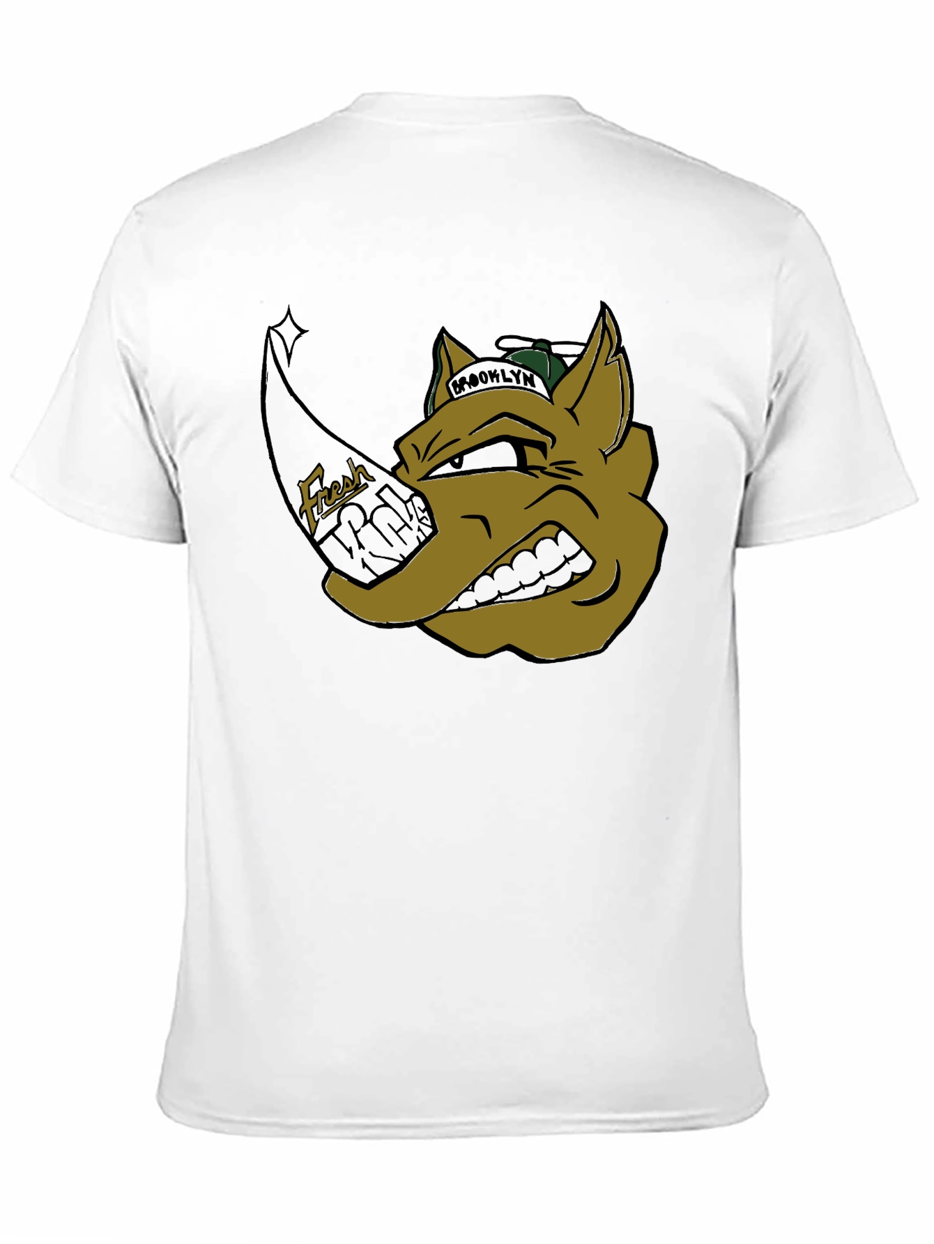 Black Graphic Tee - Fresh Kicks Rhino