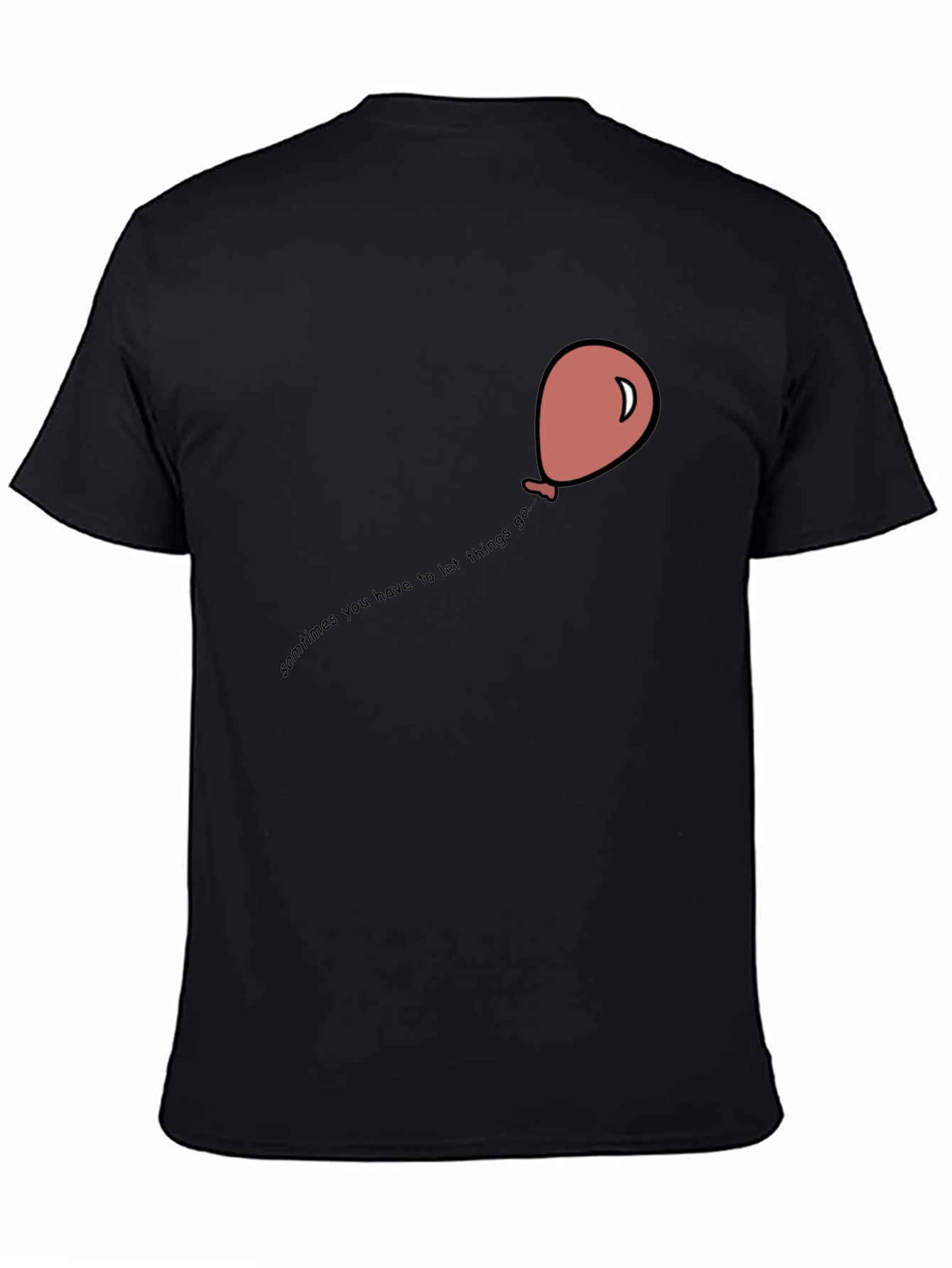 Balloon Graphic T-Shirt - Let Things Go Tee