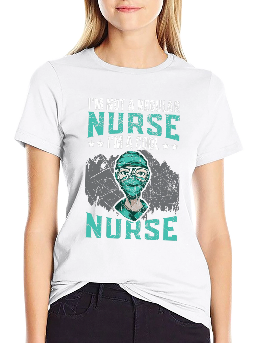 Cool Nurse Graphic T-Shirt