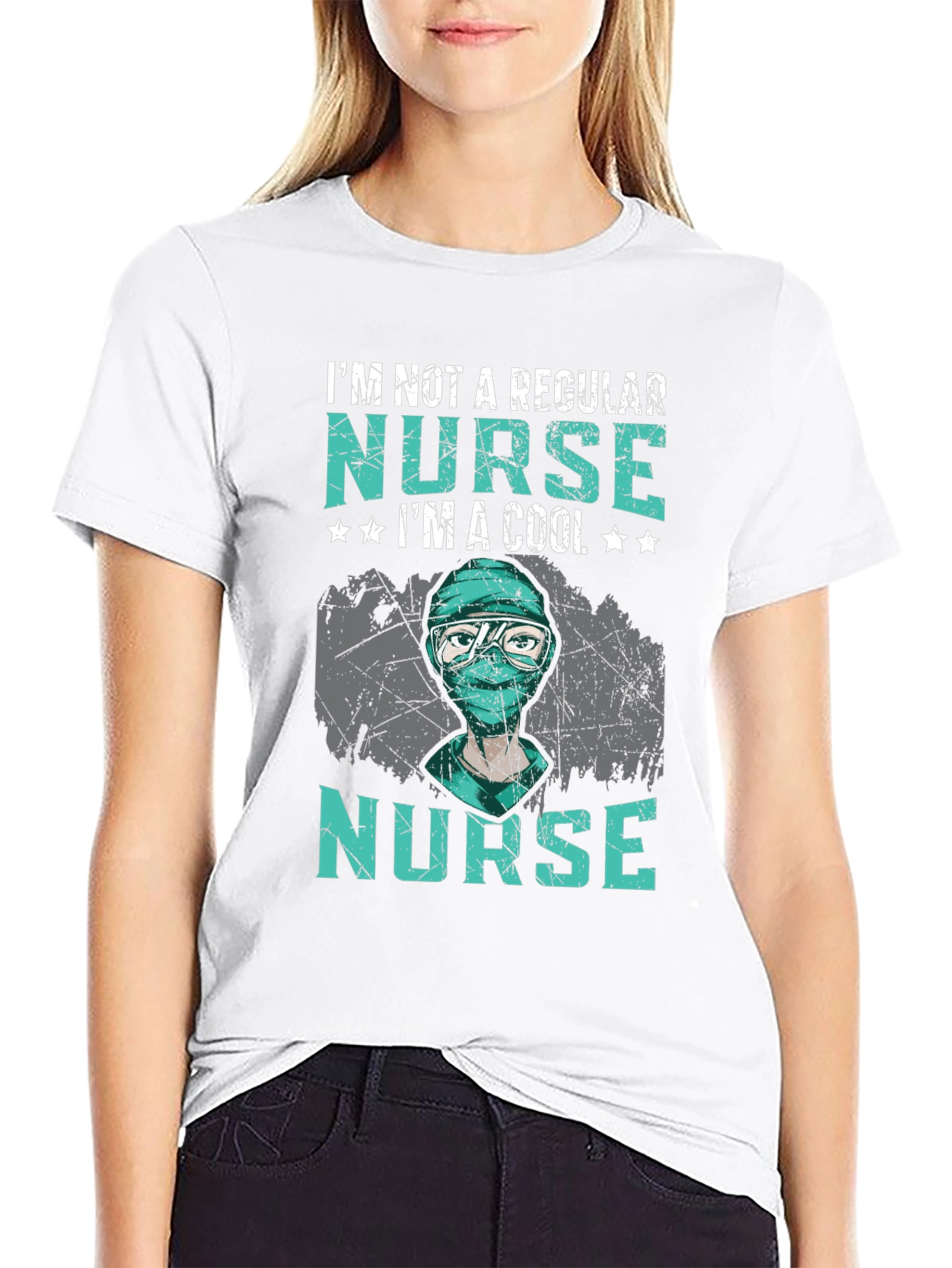 Cool Nurse Graphic T-Shirt