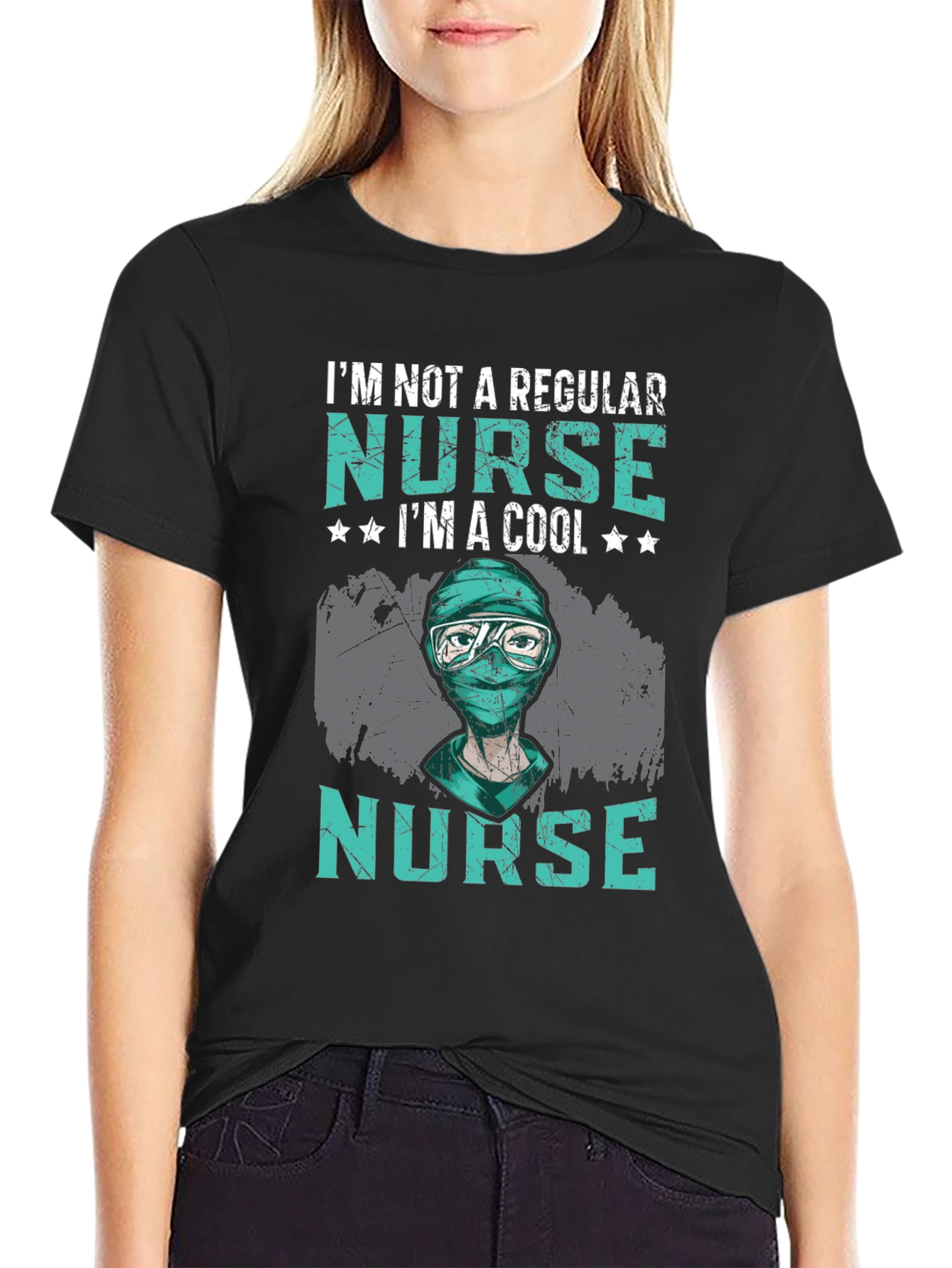 Cool Nurse Graphic T-Shirt