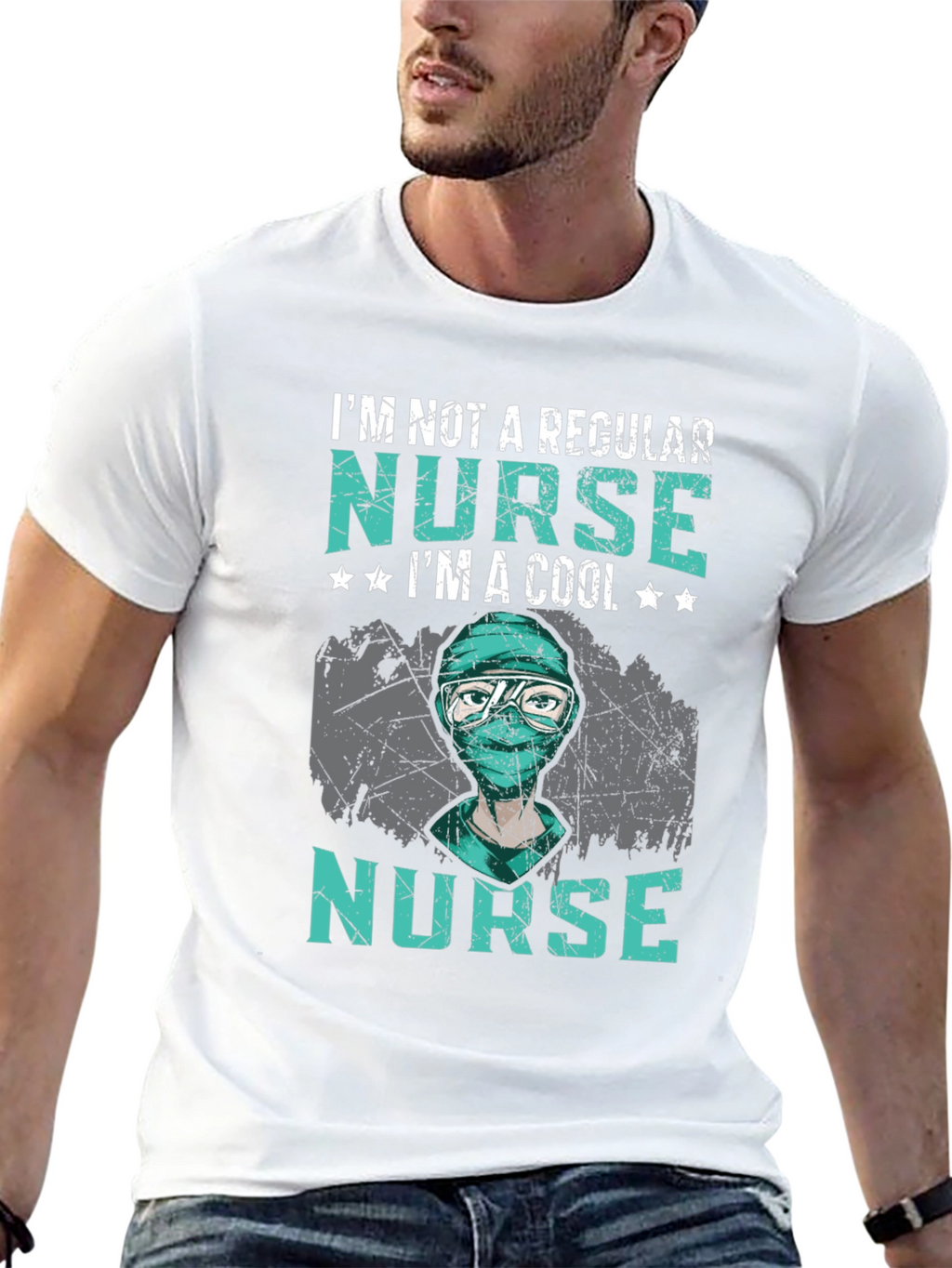 Cool Nurse Graphic T-Shirt